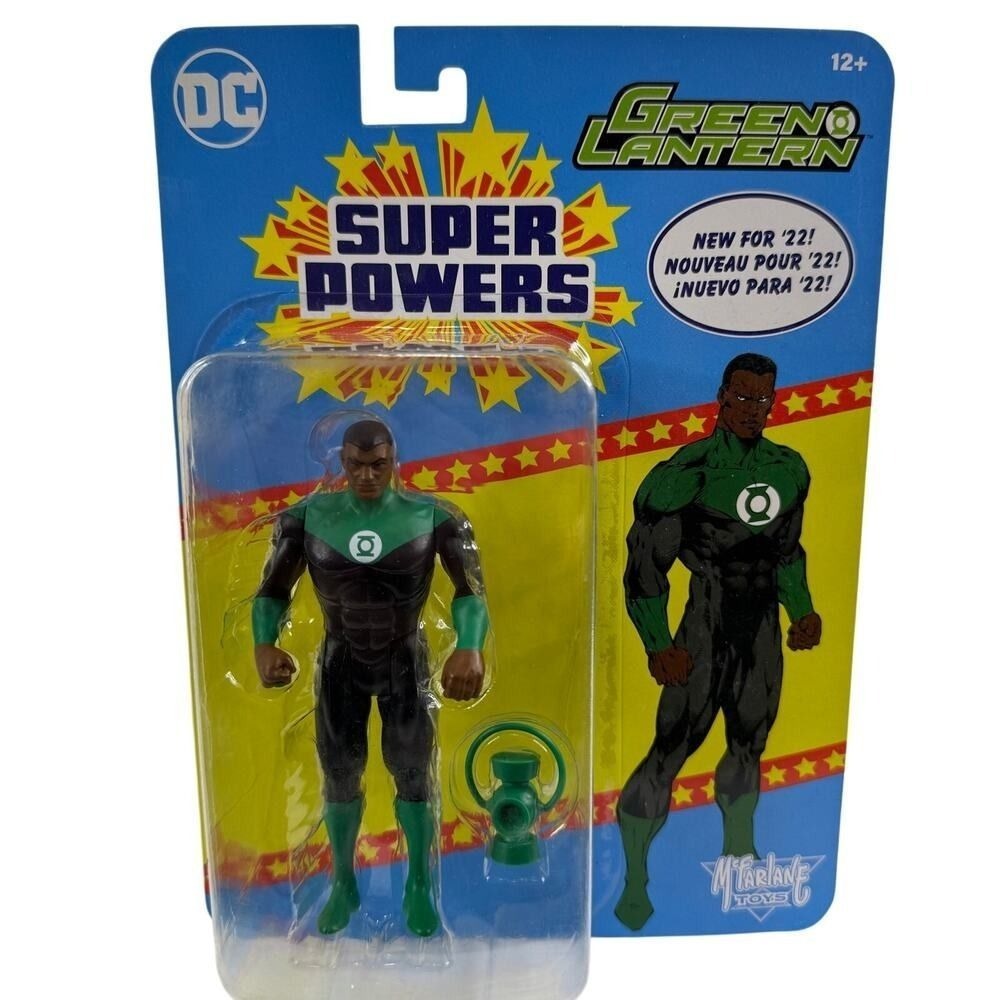 Super Powers Green Lantern John Stewart DC Mcfarlaneβ Toys 2022 Action Figure